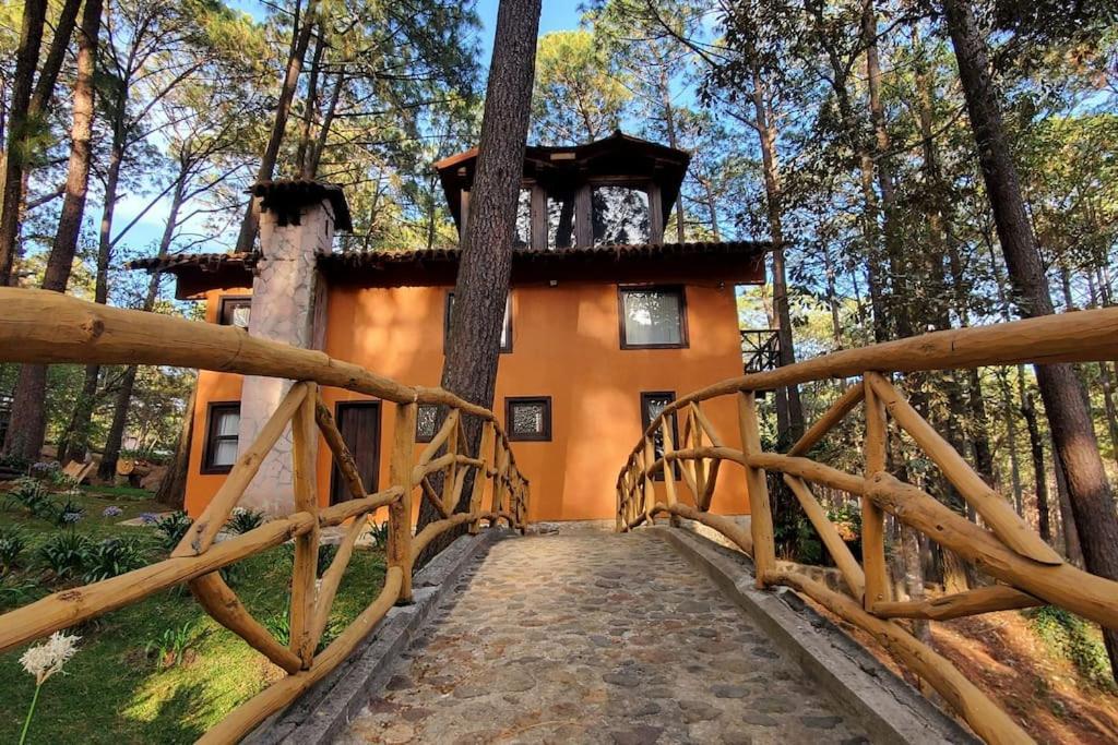 Cabana Rustica A 1Km De Cascada Масамитла Екстериор снимка